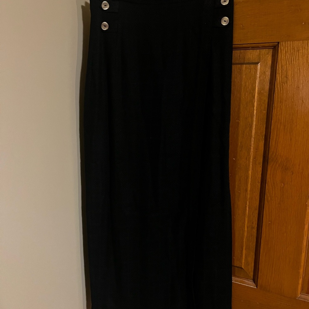 Vintage Black Women's Skirt